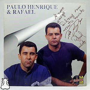 Lp Paulo Henrique & Rafael Me Telefona Vinil Autografado