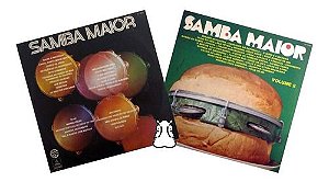 2 LPs Samba Maior Disco De Vinil 1974 - 1975 Volume 2 - Hm