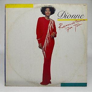 Lp Dionne Warwick Reservations For Two Disco Vinil Encarte