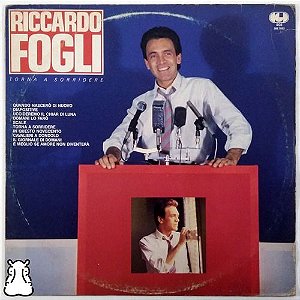 Lp Riccardo Fogli Torna A Sorridere Disco De Vinil 1984