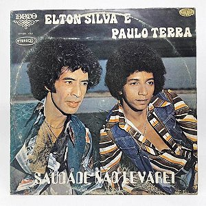 Lp Elton Silva Paulo Terra Saudade Não Levarei Disco Vinil