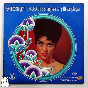 Lp Virginia Luque Canta A Alfonsina Disco De Vinil Importado