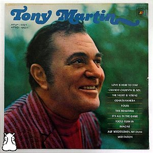 Lp Tony Martin 1971 The Night Is Young Imagine Disco Vinil
