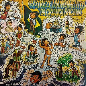 Lp Quarteto Peralta 13 Mandamentos Da Criança Bacana Vinil
