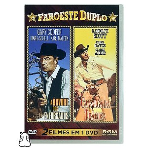 DVD 2 Filmes Faroeste Árvore Enforcados - Cavalgada Trágica