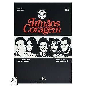 Box 8 DVDs Novela - Irmãos Coragem - 1970 Novo Lacrado - Hm