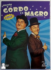 Box Dvd Série - O Gordo E O Magro - 3 Filmes Novos Lacrados