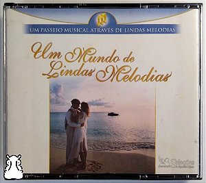 Cd Vários - Um Mundo De Lindas Melodias - Triplo 1998