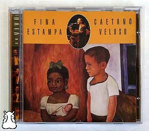 CD Caetano Veloso - Fina Estampa Ao Vivo - 1995 - Hm