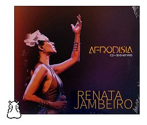 Cd + Dvd Renata Jambeiro Afrodisia Ao Vivo Novo Lacrado
