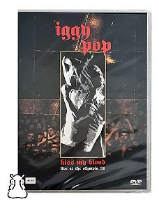 Dvd Kiss My Blood Iggy Pop, Live At The Olympia 91