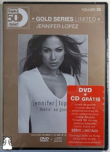 Dvd + Cd Jennifer Lopez - Gold Series Limited 2002 Lacrado