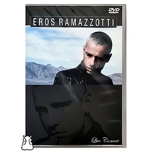 DVD Eros Ramazzotti - Live Concert - Novo - Hm