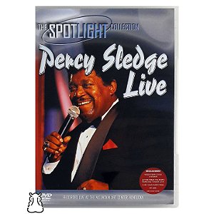 DVD Percy Sledge - Live The Spotlight Collection - Novo - Hm