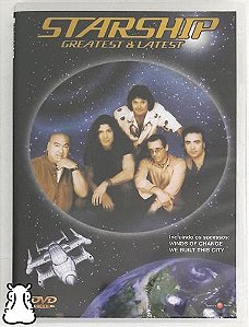 Dvd Starship - Greatest & Latest Incluindo Winds Of Change