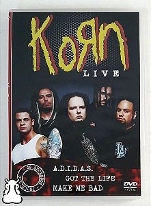 Dvd Korn - Live Got The Life  Make Me Bad