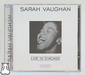 Cd Sarah Vaughan Live In Chicago September In The Rain