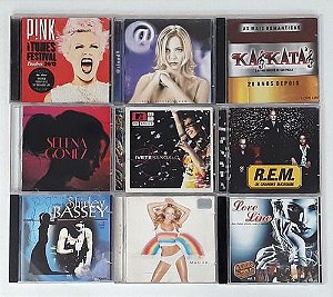 9 Cds P!nk Cloud9 Selena Gomez Mariah Carey Rem