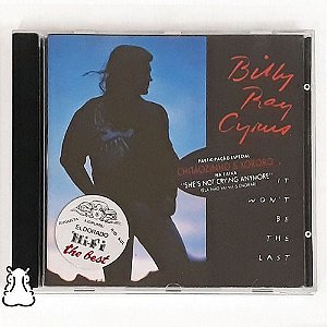 Cd Billy Ray Cyrus It Won't Be The Last 1994 Chitãozinho