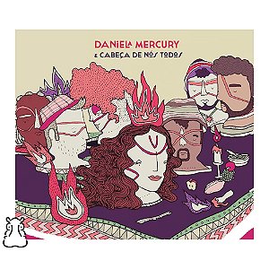 CD Daniela Mercury & Cabeça De Nós Todos - Novo Lacrado - Hm
