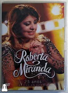 Dvd Roberta Miranda 25 Anos Ao Vivo Em Estúdio 2013 Lacrado