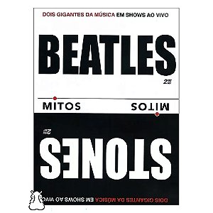 DVD Beatles E Rolling Stones Série Mitos Duplo Lacrado - Hm