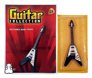Miniatura Salvat Ed 18 - Guitarra Hard Rock + Suporte
