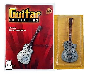 Miniatura Salvat Ed 48 - Violão Blues Acústico + Suporte