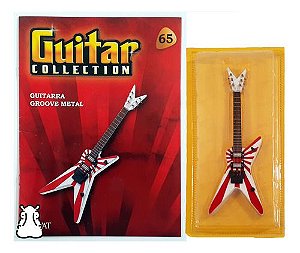Miniatura Salvat Ed 65 - Guitarra Groove Metal + Suporte