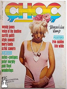Revista Choc N° 15 Setembro 1988 Kim Wilde - Importada