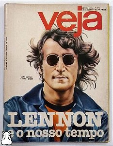Revista Veja Lennon E O Nosso Tempo Nº 641 1980