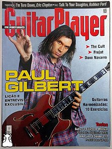Revista Guitar Player N° 6 Ano 67 - Paul Gilbert
