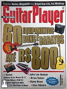 Revista Guitar Player N° 6 Ano 68 Megadeth Bright Size Life