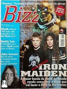 Revista Showbizz - N° 12 Ano 15 Ed 185 Dez 2000 Iron Maiden