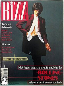 Revista Bizz N° 10 Ano 7 Ed 108 Rolling Stones Mick Jagger