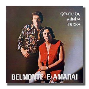 Lp Belmonte E Amaraí - Gente De Minha Terra - Vinil - Hm