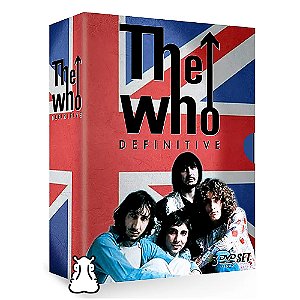 Box 3 DVDs The Who - Definitive - Novo Lacrado - Hm