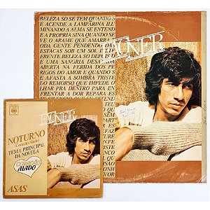 LP Fagner Beleza + compacto noturno disco de vinil - hm