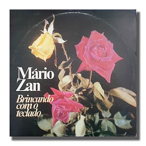 LP Mário Zan - Brincando com o Teclado Disco de Vinil 1975
