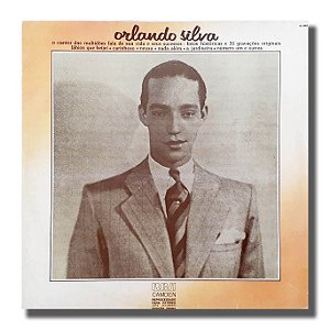 LP Orlando Silva - Carinhoso Disco de Vinil Duplo 1978 Leia