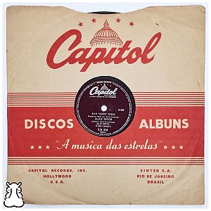 Disco Baquelite - Nat King Cole - Noche de Ronda - 10" - Hm