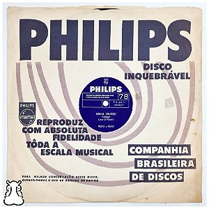 Disco Vinil 10" - Mérci e Mercí Sanfona Marvada - 78 RPM Hm
