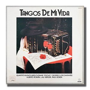 LP Quarteto Buenos Aires Tangos de Mi Vida Vinil 1990 - Hm