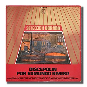 LP Edmundo Rivero Discepolin Disco Vinil Mono Importado - Hm