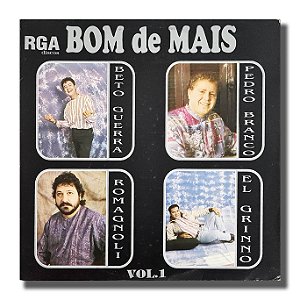 LP Bom De Mais Vol. 1 Disco de Vinil Beto Guerra - Hm