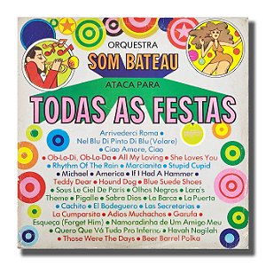 LP Orquestra Som Bateau Ataca Para Todas Festas Vinil - Hm