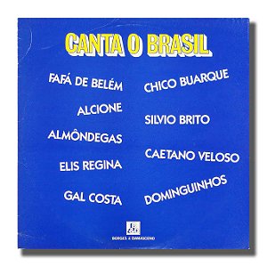 LP Canta O Brasil - Disco de Vinil - 1982 - Hm
