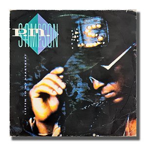 LP P.M. Sampson Listen To My Heartbeat Disco Vinil 1990 - Hm