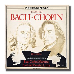 LP Bach - Chopin - Mestres da Música Vinil Duplo 1982 - Hm