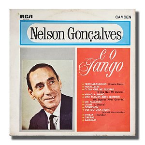 LP Nelson Gonçalves e o Tango Disco de Vinil 1970 - Hm
